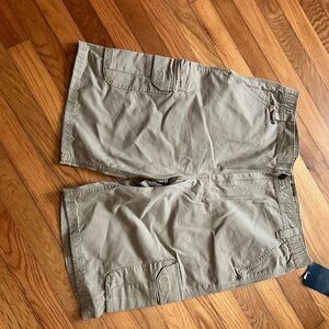 Khaki Cargo Shorts